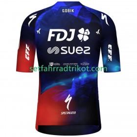 FDJ SUEZ Radtrikot kurzarm Damen 2025
